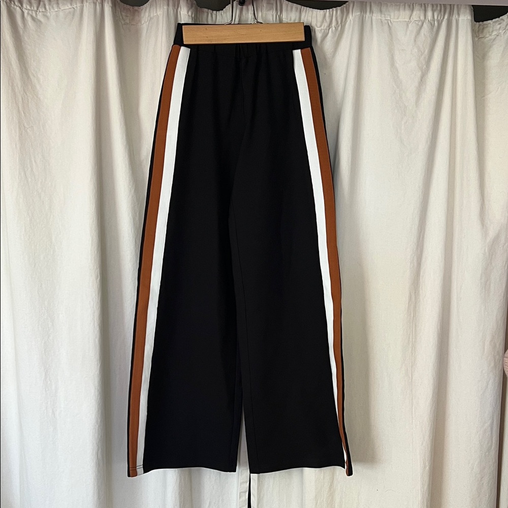 Universal Standard Stephanie wide leg stripe pointe 4xs